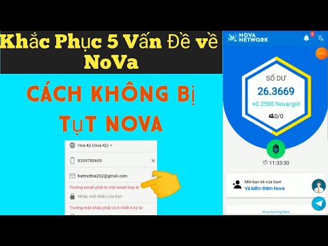 #1 Kiếm Tiền Miễn Phí Với Nova – Cách Khắc Phục Lỗi Khi Đăng Ký | Thủ Thuật Kiếm Tiền 2022 Mới Nhất