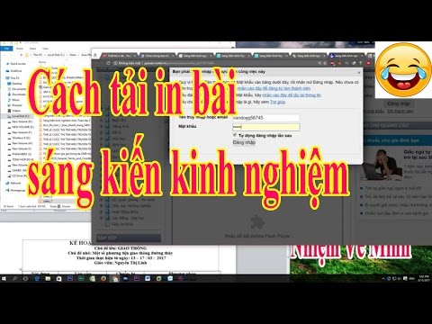 #1 Cách tải in bài sáng kiến kinh nghiệm Mới Nhất