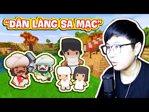 #1 DÂN LÀNG SA MẠC TRONG Mini World – Mini World Sinh Tồn | Sheep Mới Nhất