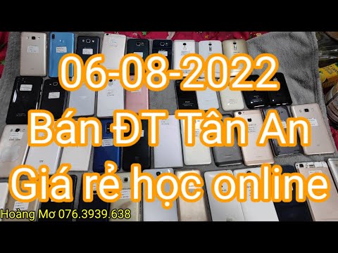 #1 ban dien thoai tan an gia re 06-08-2022 Mới Nhất