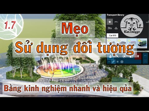 #1 ✅Mẹo Sử dụng Đối Tượng Nhanh và Hiệu quả Lumion 10 /9 /8 | Ec Design Mới Nhất