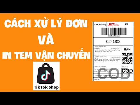 #1 Hướng dẫn cách xử lý đơn hàng và in tem vận chuyển TIKTOK bằng máy tính nhiệt với khổ giấy A6 chuẩn Mới Nhất