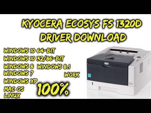 #1 download Kyocera FS 1320D printer drivers for windows 10 Mới Nhất