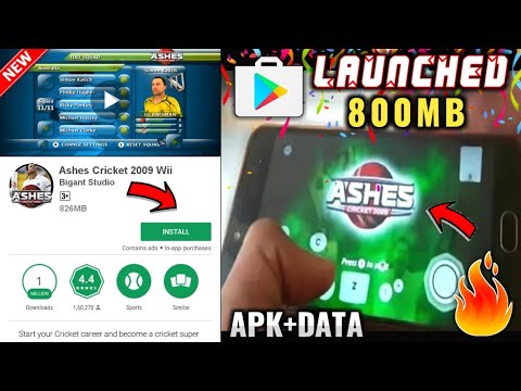 #1 {800MB} Ashes Cricket 2009 Launched On Android | Apk + Data Download | Gameplay in Hindi Mới Nhất