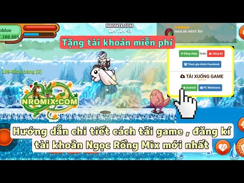 #1 Sao Blue | Hướng dẫn chi tiết tải game tạo tài khoản game nro Mix mới nhất ! Mới Nhất