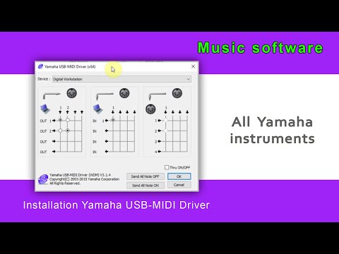 #1 Yamaha USB-MIDI driver – installing to computer (windows 10) Mới Nhất