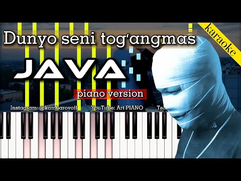 #1 JAVA – Dunyo seni togʻangmas | OFFICIAL MUSIC • LYRIC VIDEO CLIP • KARAOKE • TEKST • PIANO VERSION | Mới Nhất