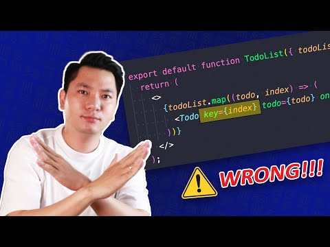 #1 TẠI SAO không nên dùng Index làm Key trong React??? Mới Nhất