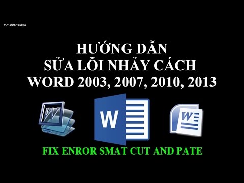 #1 Sửa lỗi nhảy cách chữ trong Word 2003, 2007, 2010, 2013, 2016, 2019 Mới Nhất