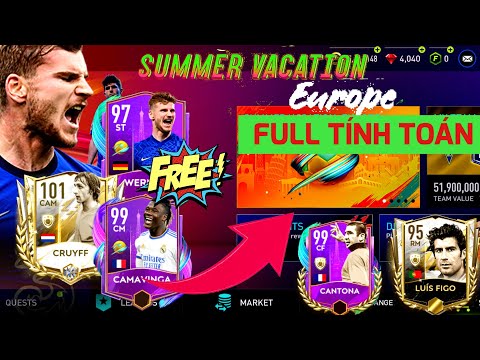 #1 CHÚ Ý!!! CÁCH NHẬN CẦU THỦ 97+ FREE SUMMER VACATION | FULL TÍNH TOÁN | FIFA MOBILE 22 | GFFMB Mới Nhất