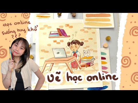 #1 Vẽ học Online | Học online Thiệt hay Sướng? | Beisme Mới Nhất