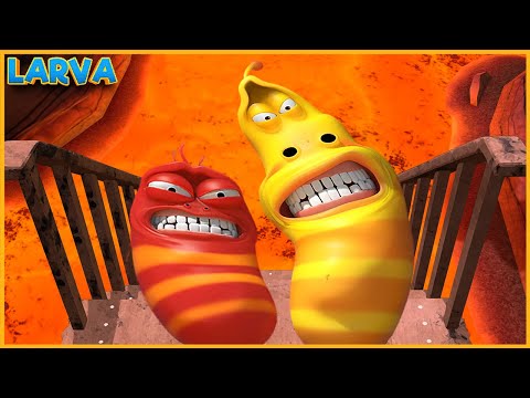 #1 Run now – Fire sea 🦗 Larva Funny Cartoon 🌴 Cartoons comedy 🍉 1 Hour Laugh With Larva Tuba Show Mới Nhất
