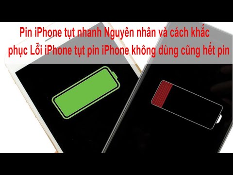 #1 Pin iPhone tụt nhanh Nguyên nhân và cách khắc phục Lỗi iPhone tụt pin iPhone không dùng cũng hết pin Mới Nhất