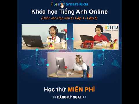 #1 i-Learn Smart Kids | Khóa học Tiếng Anh Online Mới Nhất