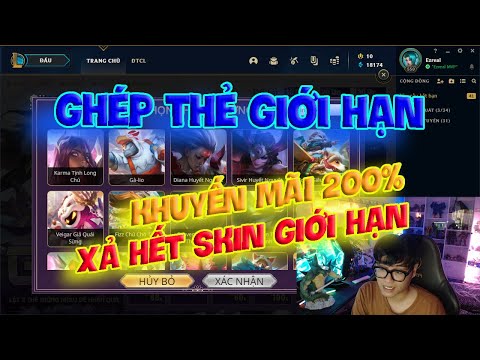 #1 [LMHT] REVIEW SỰ KIỆN GHÉP THẺ GIỚI HẠN | KHUYẾN MÃI NẠP 200% – XẢ HẾT SKIN GIỚI HẠN SỰ KIỆN Mới Nhất