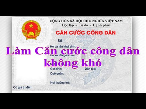 #1 HƯỚNG DẪN VIẾT TỜ KHAI CĂN CƯỚC CÔNG DÂN – CẤP MỚI Mới Nhất