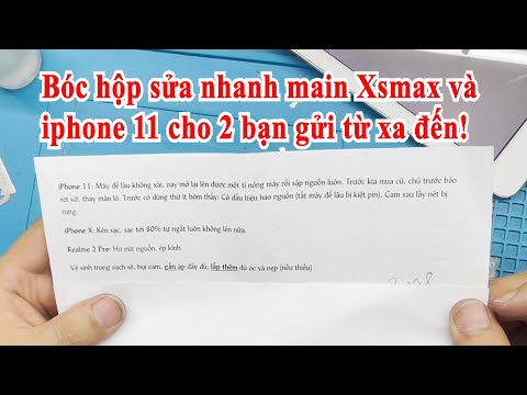 #1 Sửa main Xsmax lỗi socket cảm ứng và iphone 11 mất nguồn cho 2 bạn gửi đến / unbox fix iphone Mới Nhất