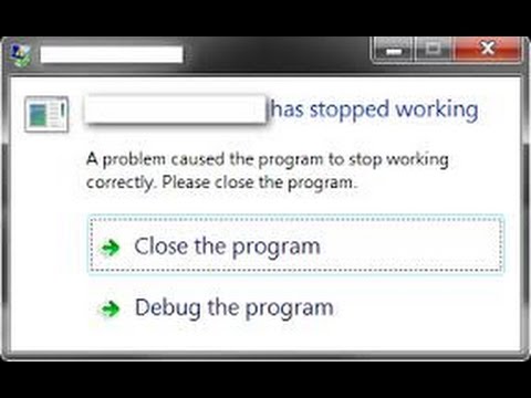 #1 Một số cách sửa lỗi Has stopped working win 7 | LINHPRODUCTIONS.COM Mới Nhất