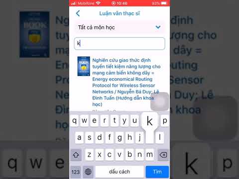 #1 #3 Hướng dẫn sử dụng App LIBHUTECH tải tài liệu điện tử Mới Nhất