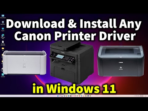 #1 How to Download & Install All Canon Printer Driver in Windows 11 Mới Nhất