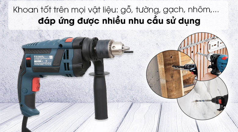 Máy khoan điện Bosch GSB 16 RE 750 W.