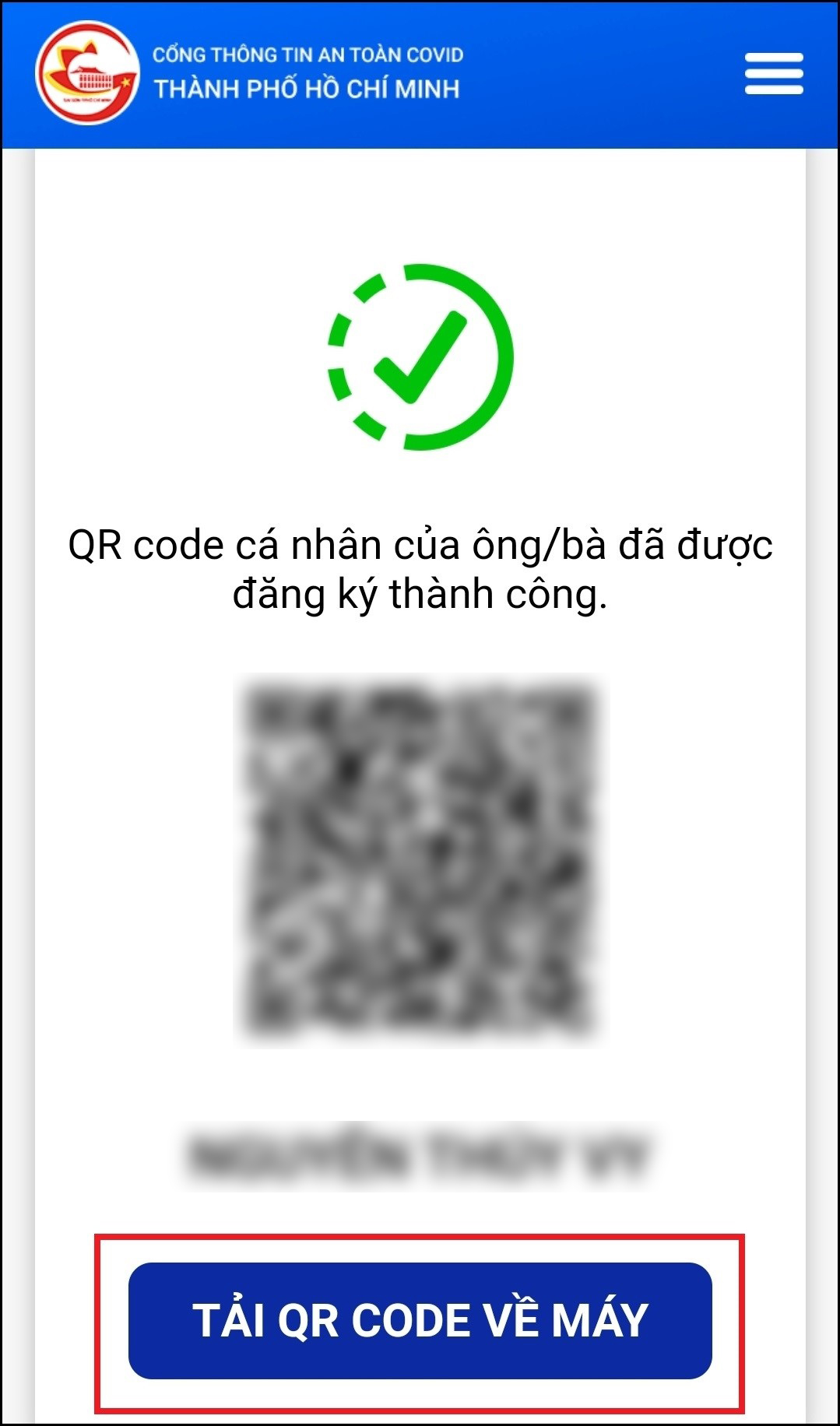 để lưu mã vào thư mục ảnh của điện thoại để bạn có thể sử dụng dễ dàng hơn!