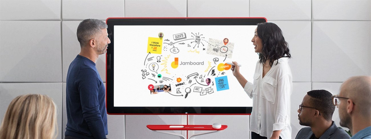 Để sử dụng bảng trắng trong Google Meet, tính năng Google Jamboard phải được bật