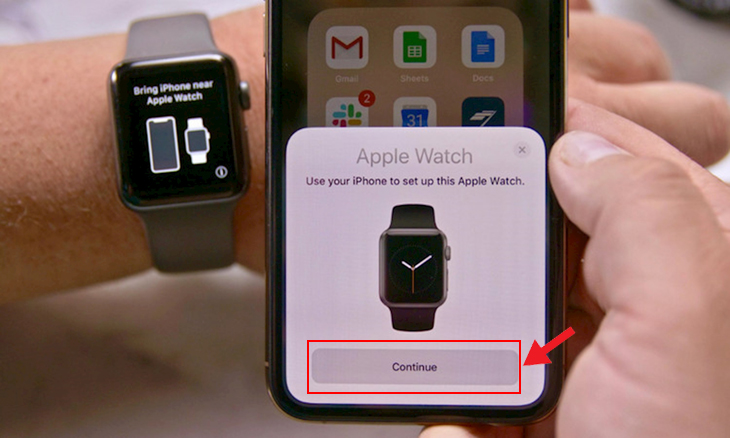 Cách ghép nối Apple Watch với iPhone