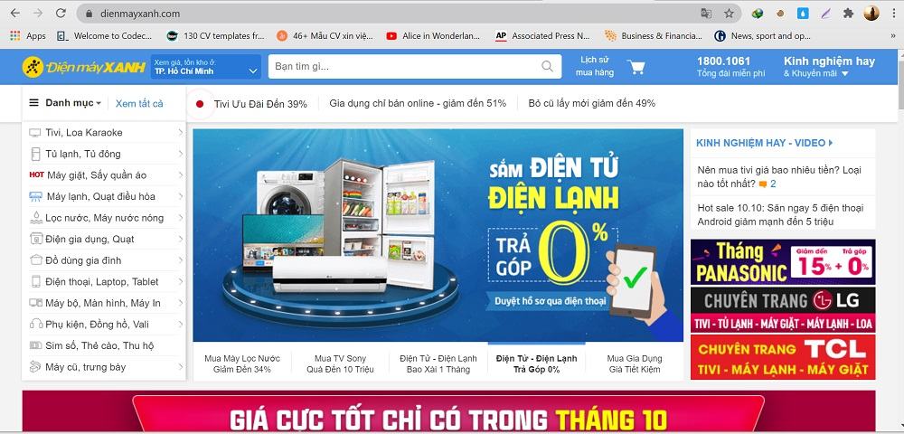 Website thật của  Vzone