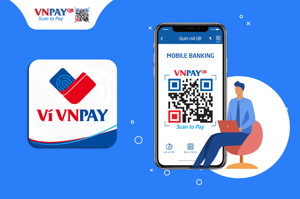 Thanh toán tiền nước bằng cách quét mã VNPAY