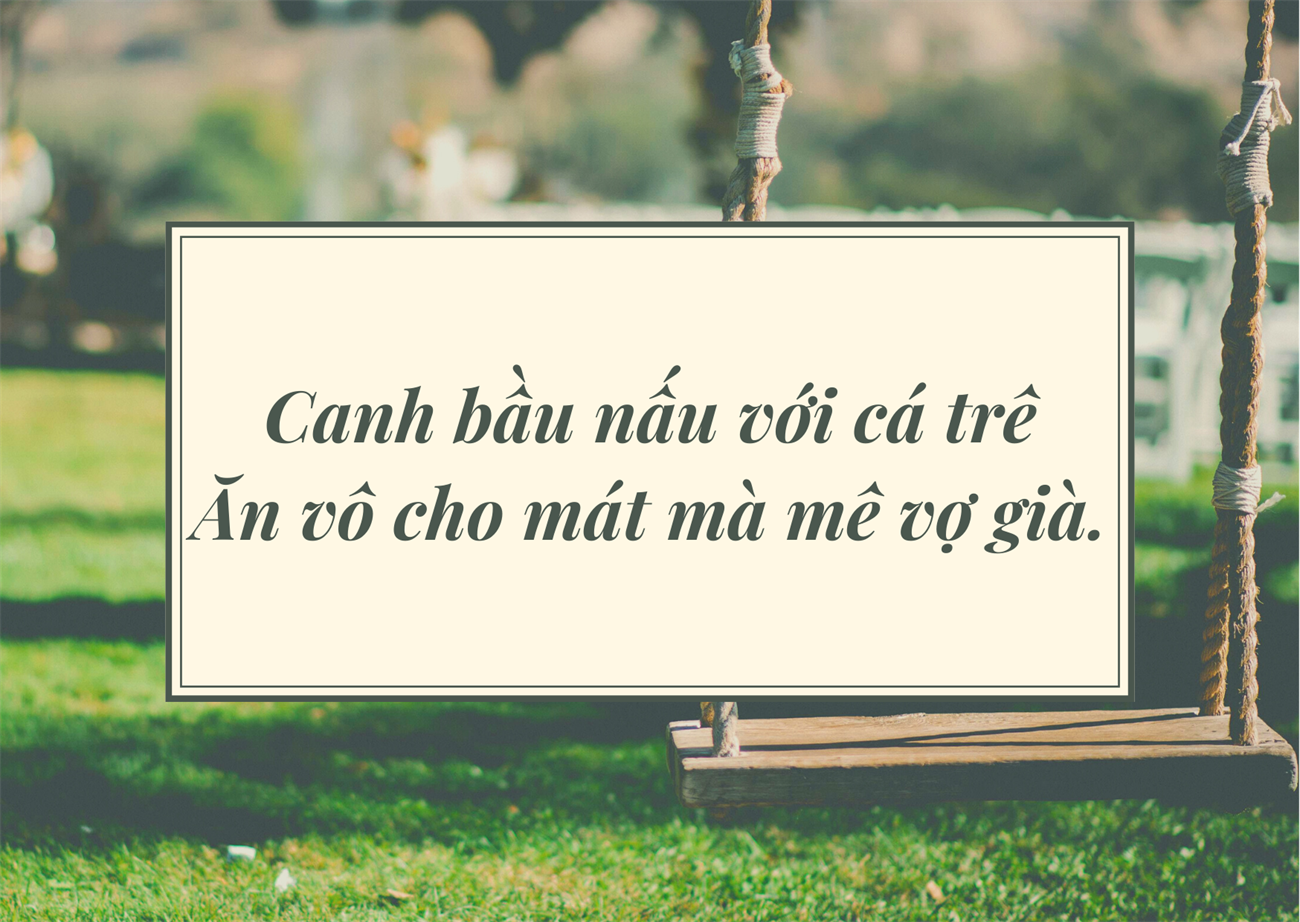 Canh bí nấu cá trê / Ăn vào giải nhiệt mà thương bà già.