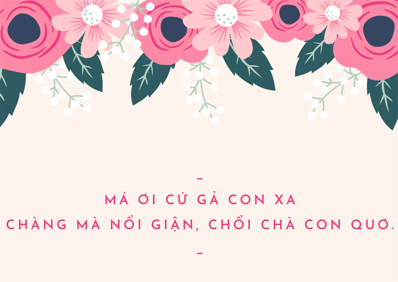 Mẹ cứ cưới con đi / Nếu anh ấy tức giận, anh ấy sẽ cọ xát với tôi.