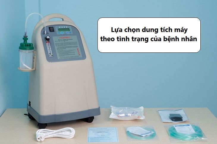 Lựa chọn công suất máy theo tình trạng của bệnh nhân