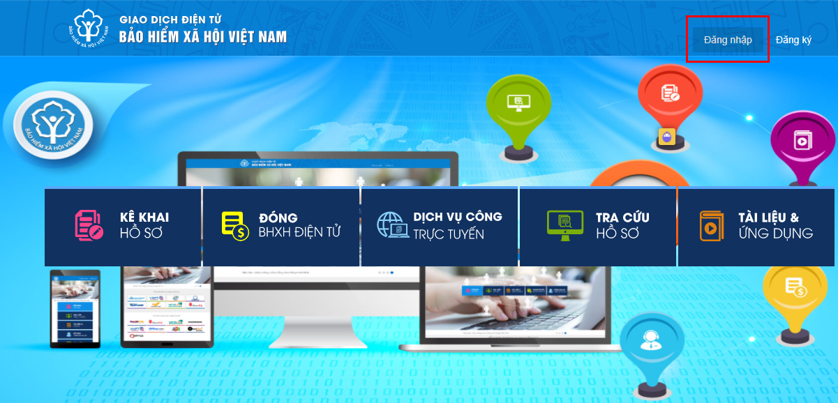 Hướng dẫn thay đổi thông tin trên VssID với trang web Cổng dịch vụ công BHXH