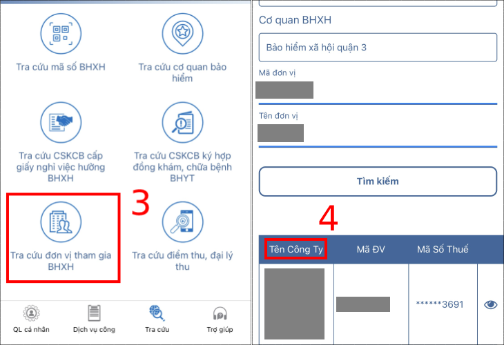 Tìm kiếm ứng dụng VssID.