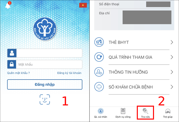 Tìm kiếm ứng dụng VssID.