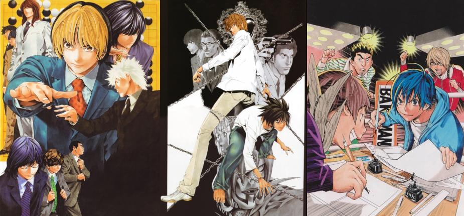 Takeshi Obata là tác giả của loạt manga nổi tiếng Death Note, Bakuman, ...
