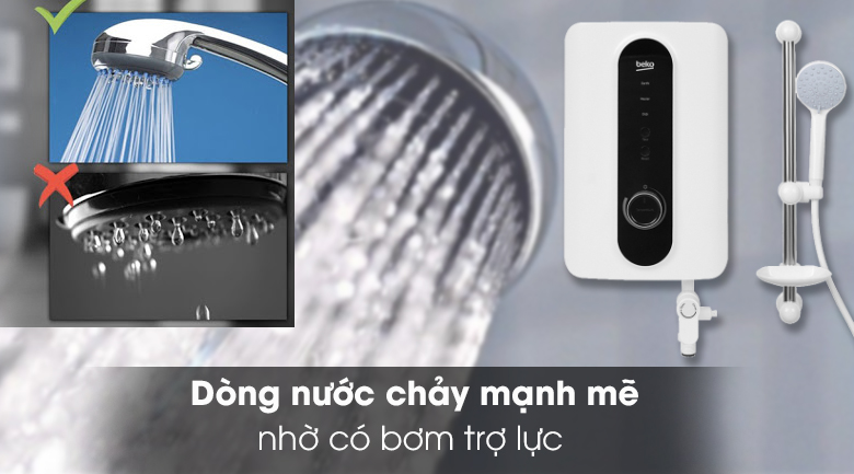 Máy nước nóng trực tiếp Beko 3500W BWI35S2D-213 