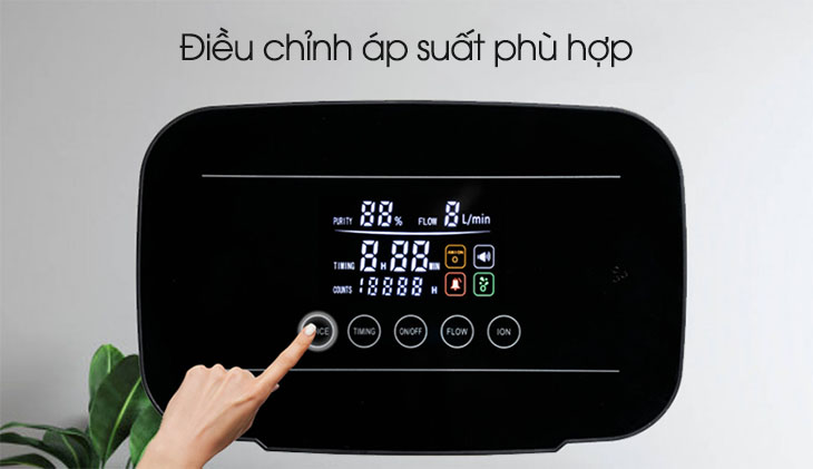 Điều chỉnh áp suất của thiết bị tạo oxy cho phù hợp