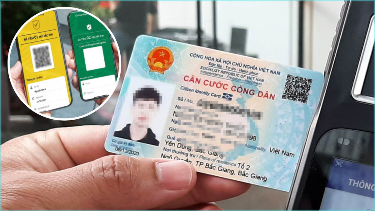 Thẻ xanh COVID-19 sẽ được tích hợp trên Căn cước công dân gắn chip