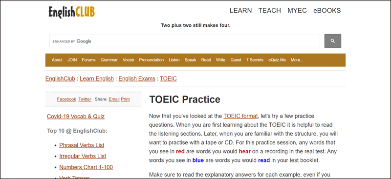 Top 6 trang web học TOEIC online miễn phí và hiệu quả