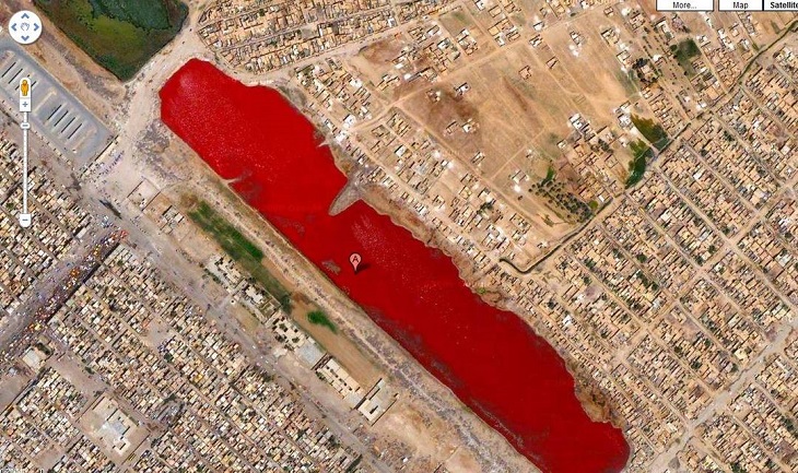 Hồ máu ở Iraq