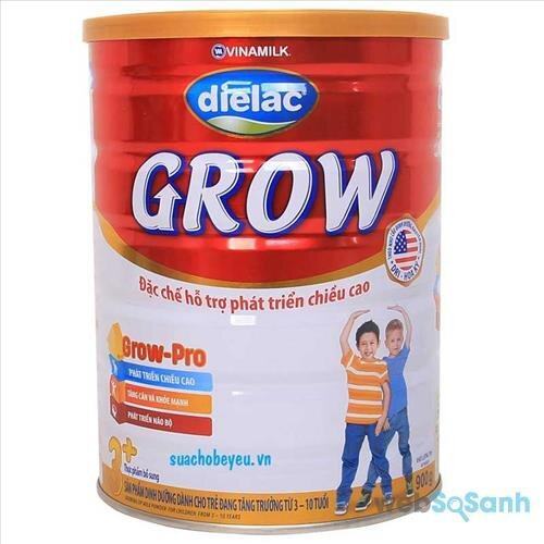 Sữa bột Vinamilk tăng chiều cao – Dielac Grow có thực sự tốt?