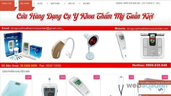 Cửa hàng dụng cụ y khoa thẩm mỹ Tuấn Kiệt uy tín, chất lượng, giá cạnh tranh