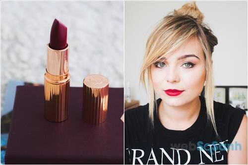 Không chỉ có bao bì sang trọng mà son Charlotte Tilbury Matte Revolution còn được đánh giá cao về độ lên màu, độ lì và độ bám của son.