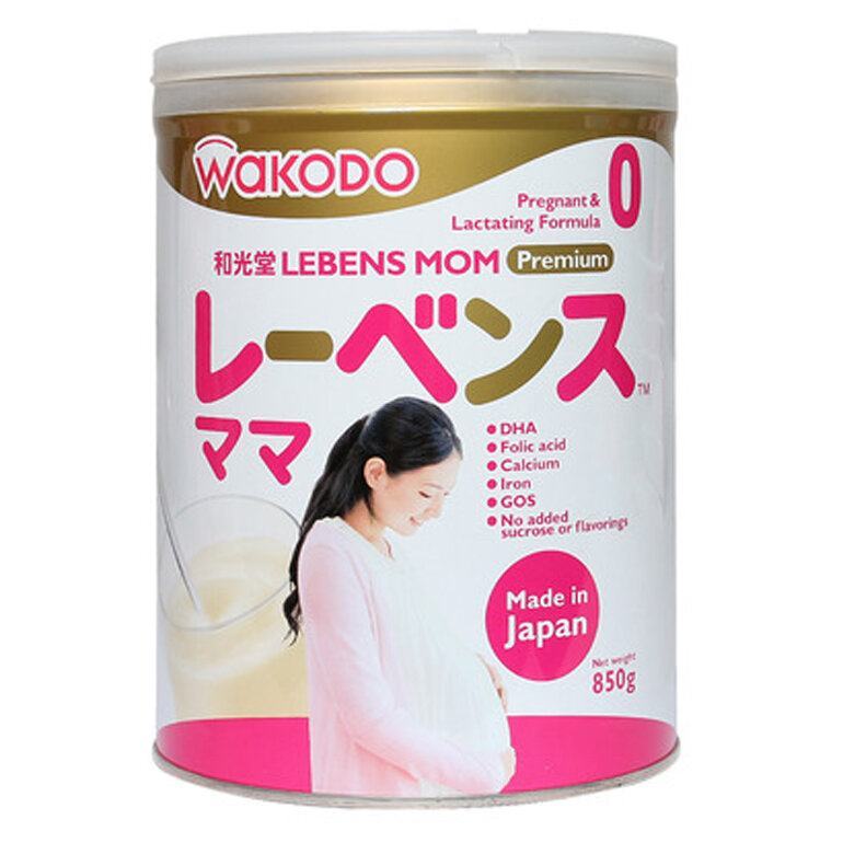 Sữa bầu Wakodo Lebens Mom Nhật Bản dễ uống