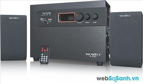 Đánh giá loa SoundMax A920 – đồng điệu trong từng nốt nhạc