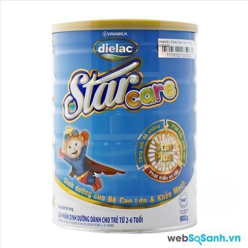 Sữa bột Dielac Star Care dinh dưỡng cho bé từ 2 đến 6 tuổi