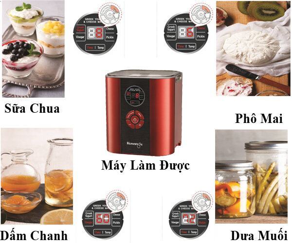 Các chức năng của máy làm sữa chua Kuvings