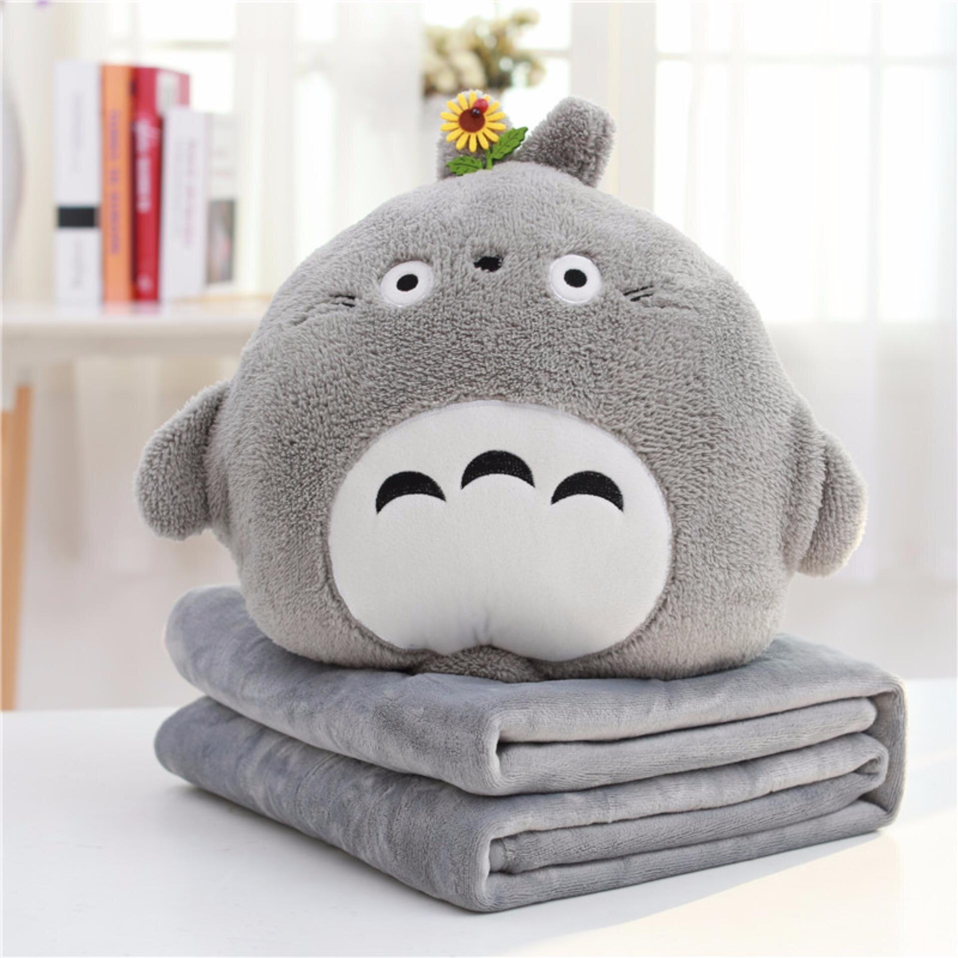 Chăn ga gối đệm Olivin Totoro ấm áp